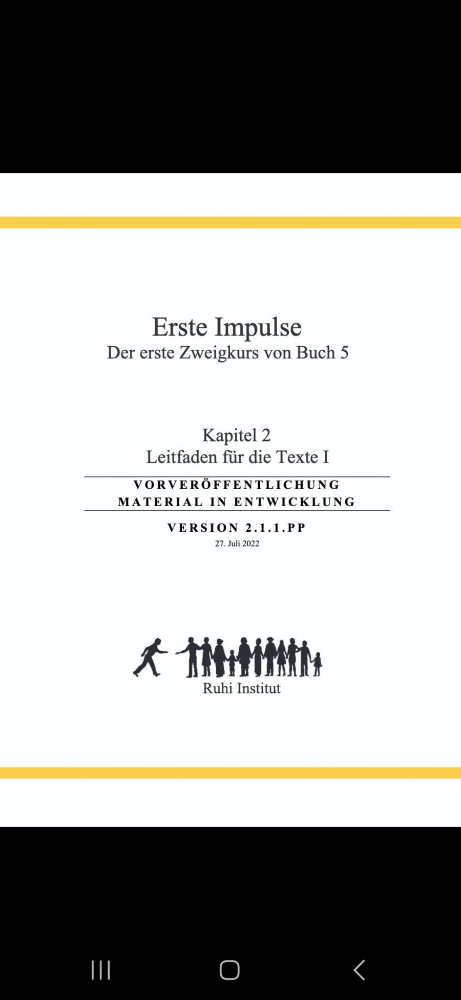 Buch 5, 1. Zweigkurs, Kapitel 2