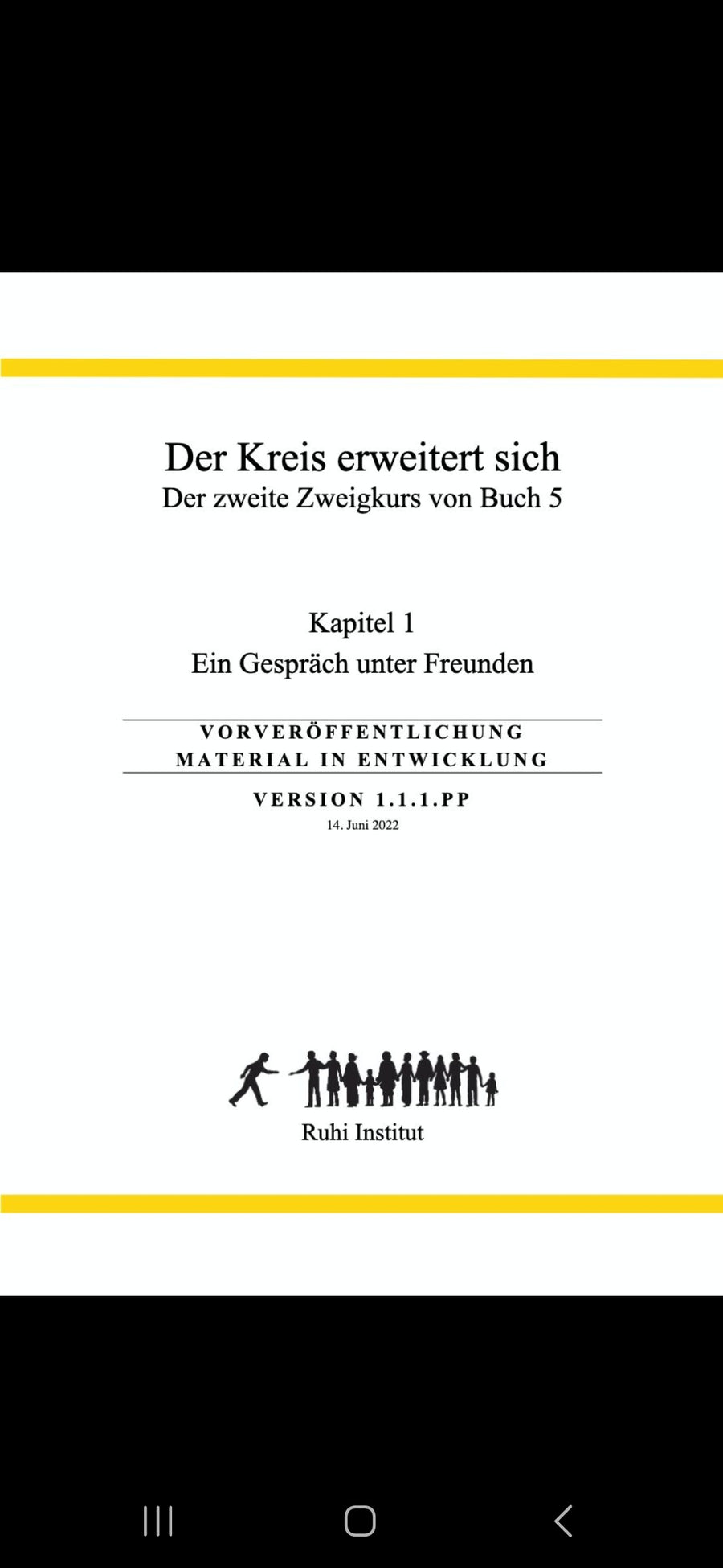 Buch 5, 2. Zweigkurs, Kapitel 1