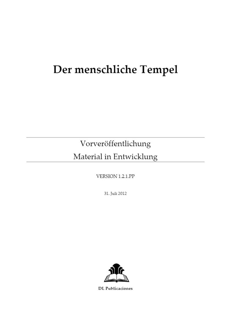 Der menschliche Tempel